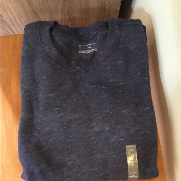 Tek Gear navy crewneck small NWT Sweatshirt - Picture 2 of 6